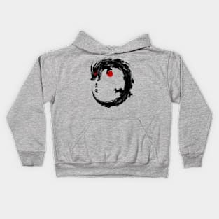 enso dragon Kids Hoodie